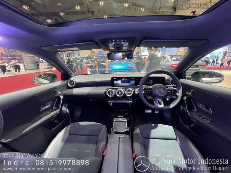 Interior A35 AMG FL Indonesia 2025-4 Black 3
