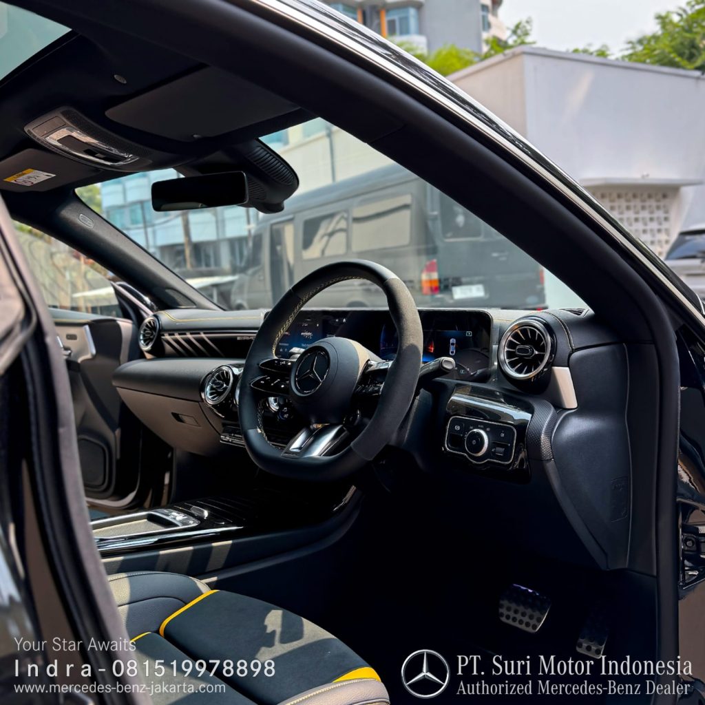 Interior CLA 45 S AMG Indonesia 2025-4 Black 1