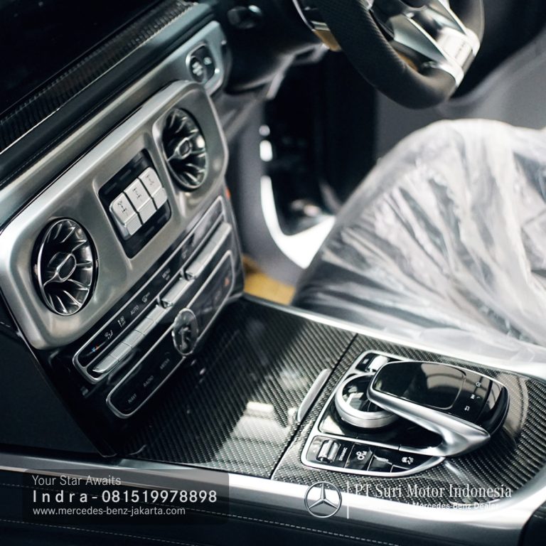 Interior Mercedes AMG G63 2024-25 Indonesia Black 3