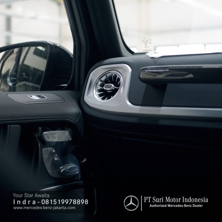 Interior Mercedes AMG G63 2024-25 Indonesia Black 5
