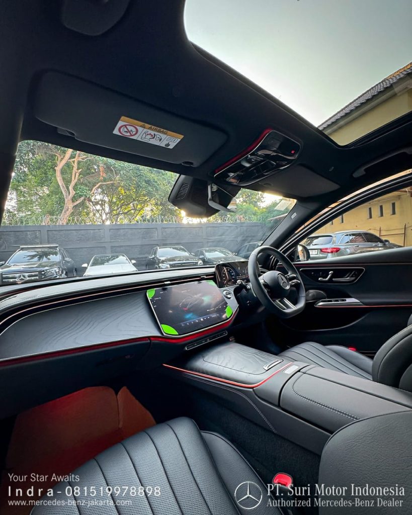 Interior E300 AMG Indonesia 2025-4 Black23