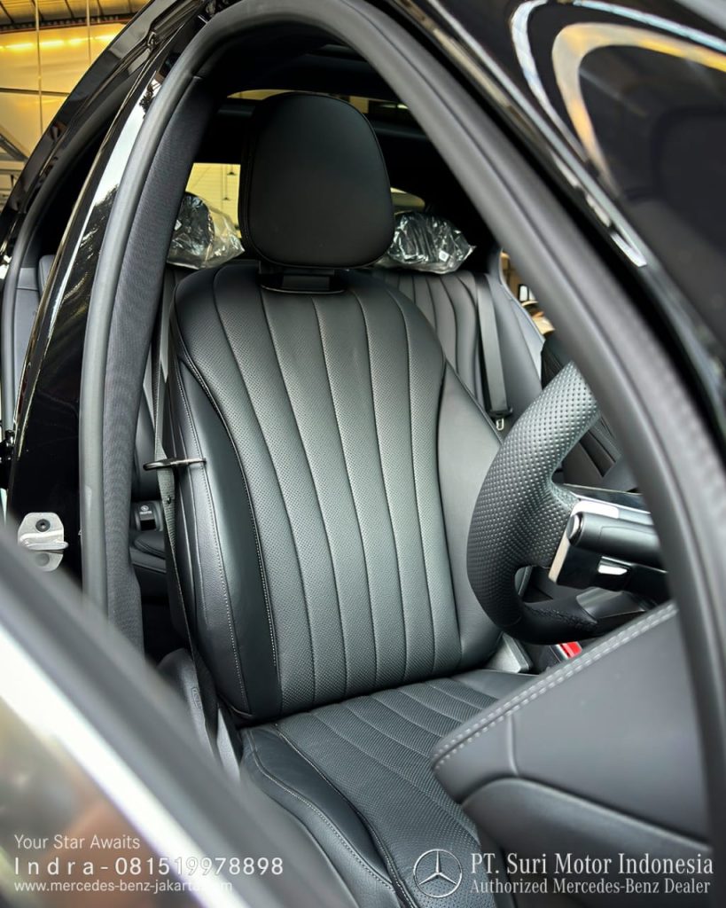 Interior E300 AMG Indonesia 2025-4 Black3