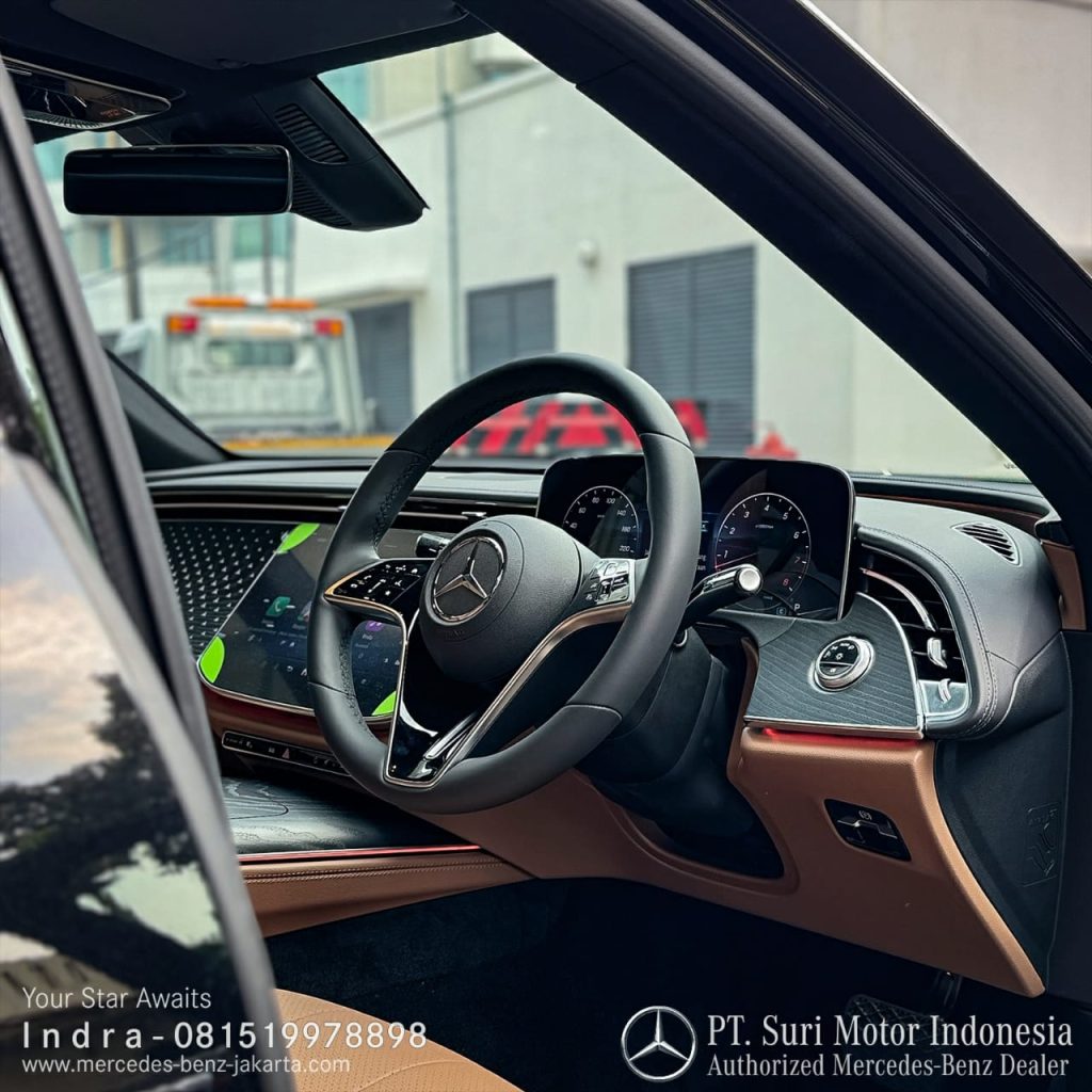 Interior E-Class E200 Exclusive Indonesia 2025-4 Brown 1