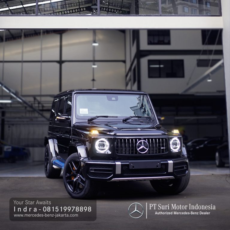 Mercedes AMG G63 2024-25 Indonesia Blue 1