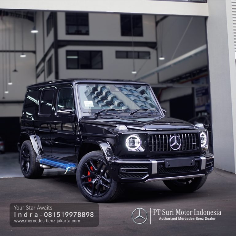 Mercedes AMG G63 2024-25 Indonesia Blue 2