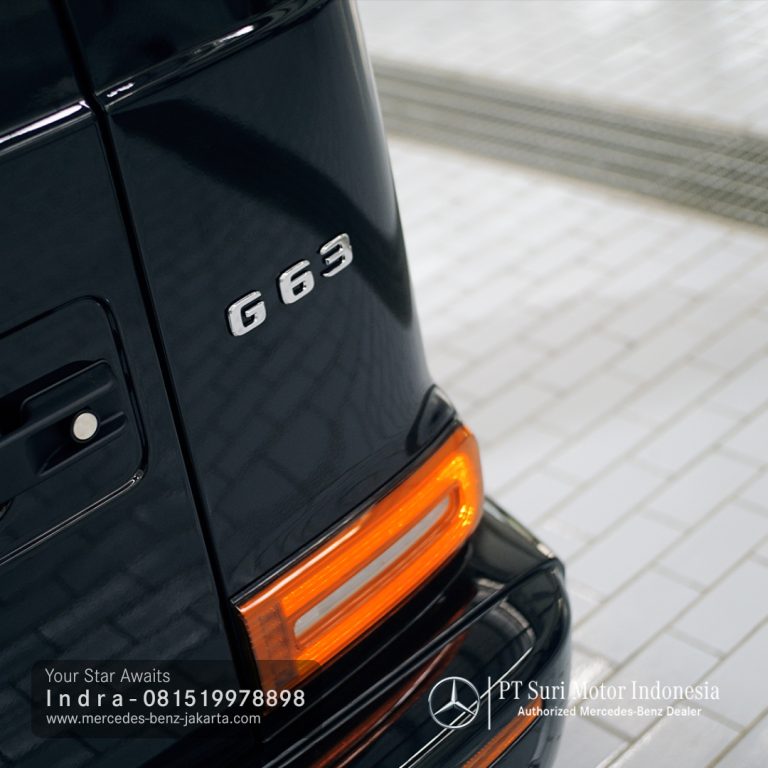 Mercedes AMG G63 2024-25 Indonesia Blue 6
