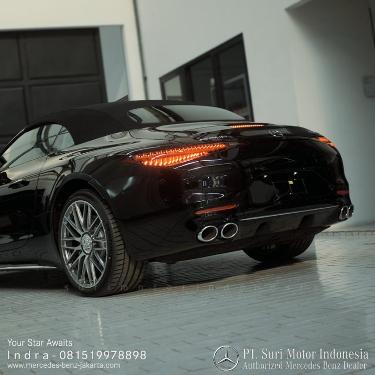 Mercedes-AMG SL 43 Cabriolet Indonesia 2024-25 Black 3