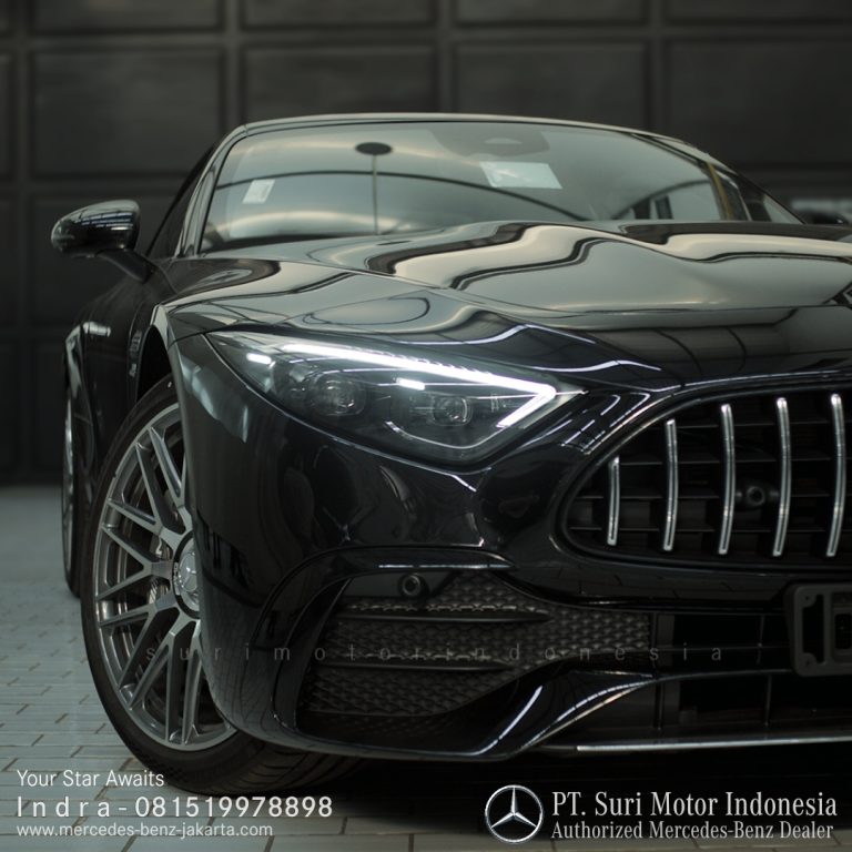 Mercedes-AMG SL 43 Cabriolet Indonesia 2024-25 Black 4