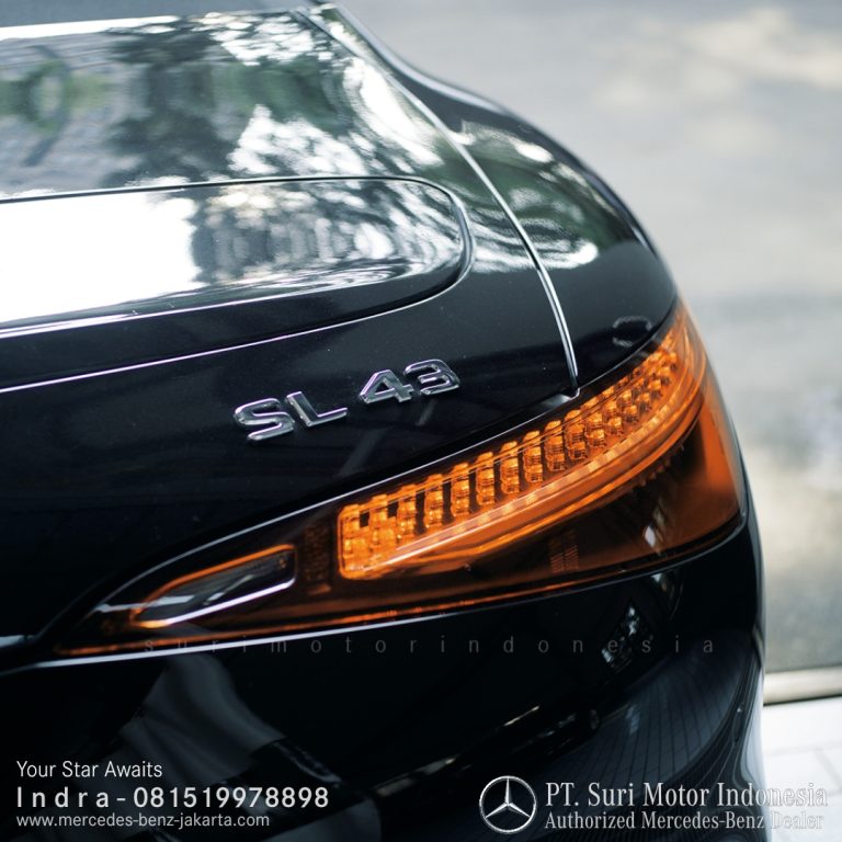 Mercedes-AMG SL 43 Cabriolet Indonesia 2024-25 Black 5