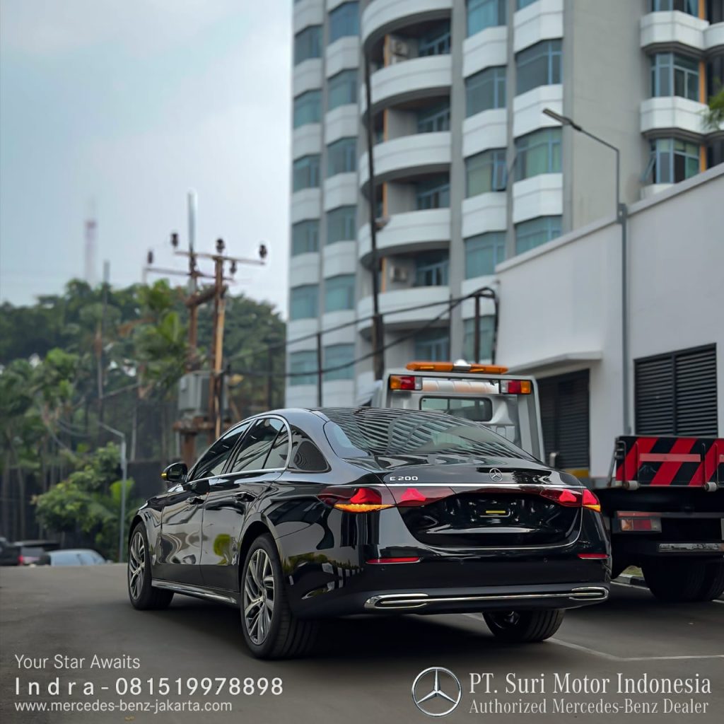 Mercedes-Benz E200 Exlusive Indonesia 2025-4 Harga Promo Spesifikasi 6d