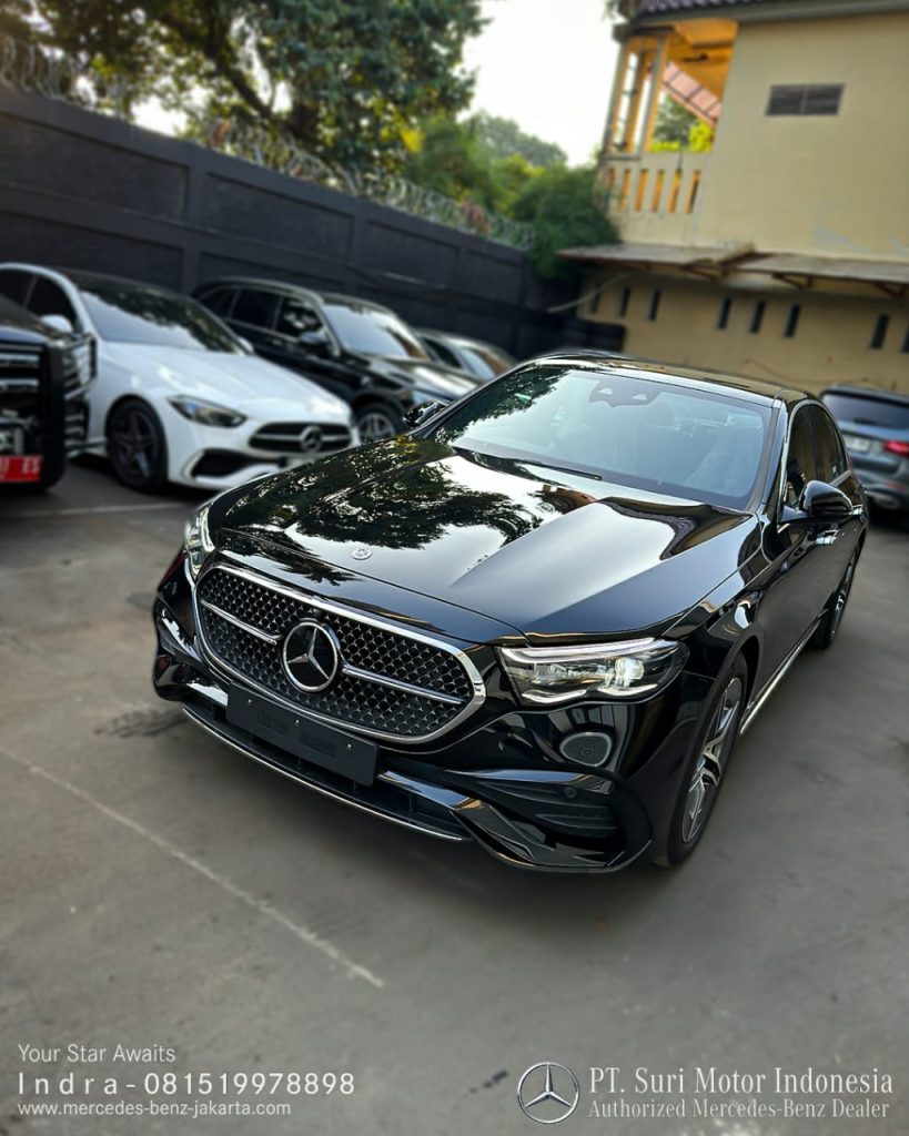 Mercedes-Benz E300 AMG Line Indonesia 2025-4 Harga Promo Spesifikasi 6b