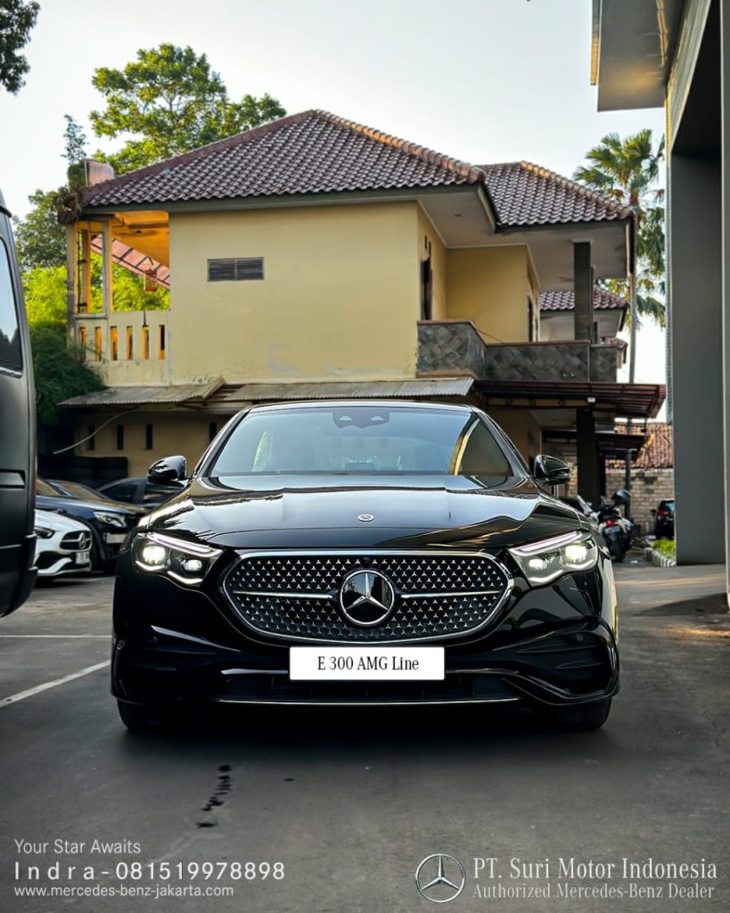 Mercedes-Benz E300 AMG Line Indonesia 2025-4 Harga Promo Spesifikasi 6a