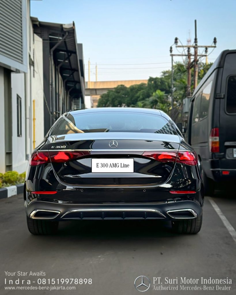 Mercedes-Benz E300 AMG Line Indonesia 2025-4 Harga Promo Spesifikasi 6d