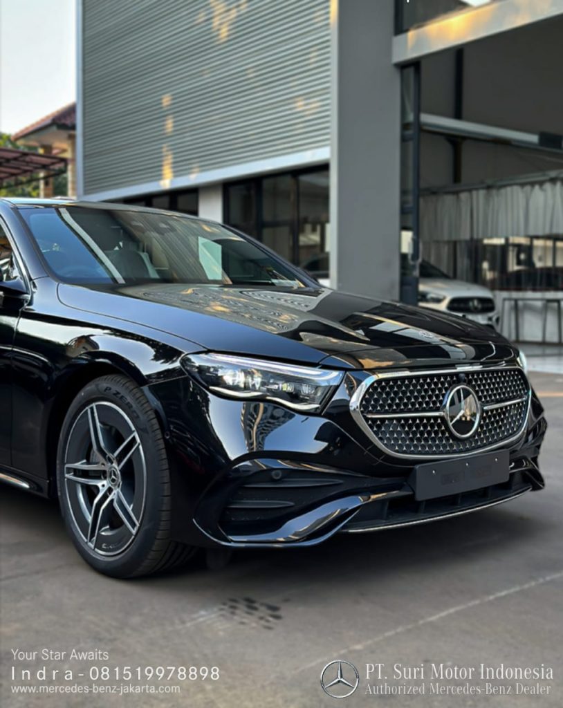 Mercedes-Benz E300 AMG Line Indonesia 2025-4 Harga Promo Spesifikasi 6e