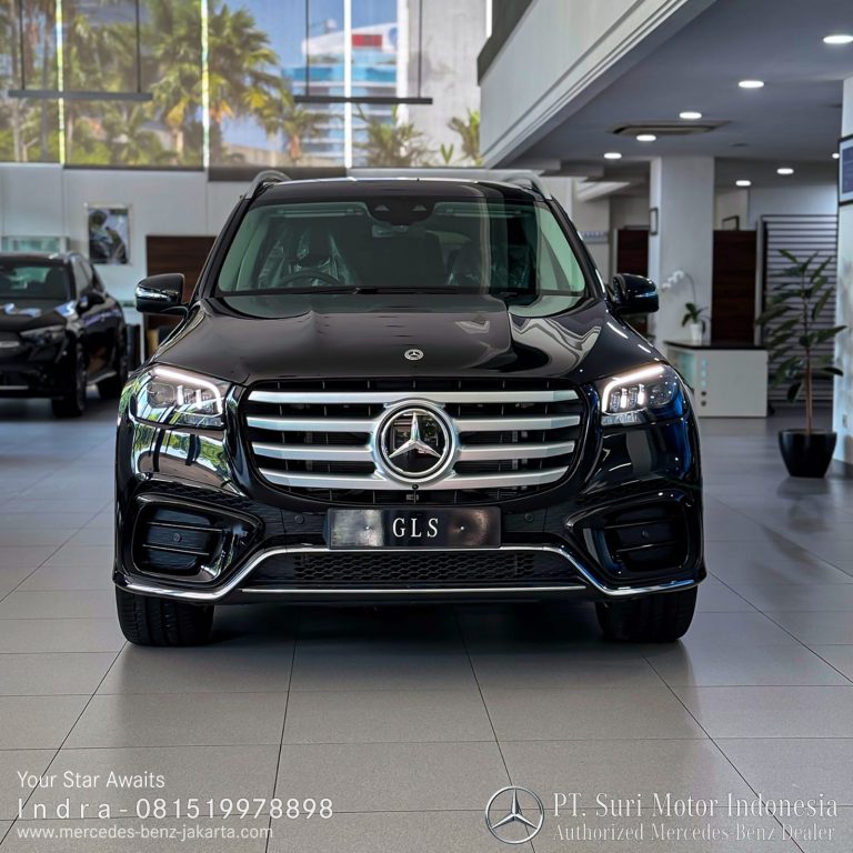 Mercedes-Benz GLS 450 AMG Line FL 2024-25 Indonesia Black 11