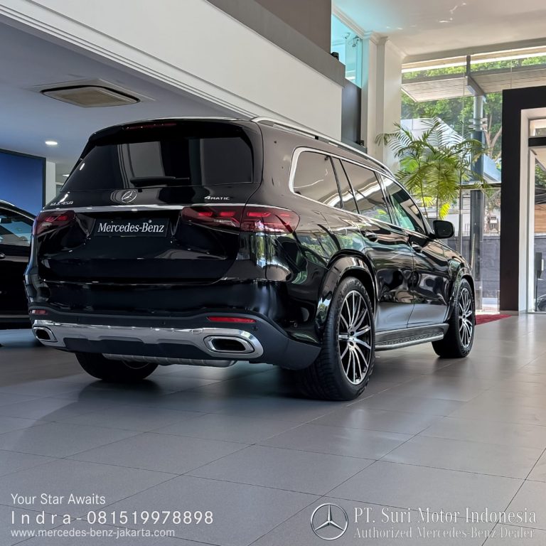 Mercedes-Benz GLS 450 AMG Line FL 2024-25 Indonesia Black 12