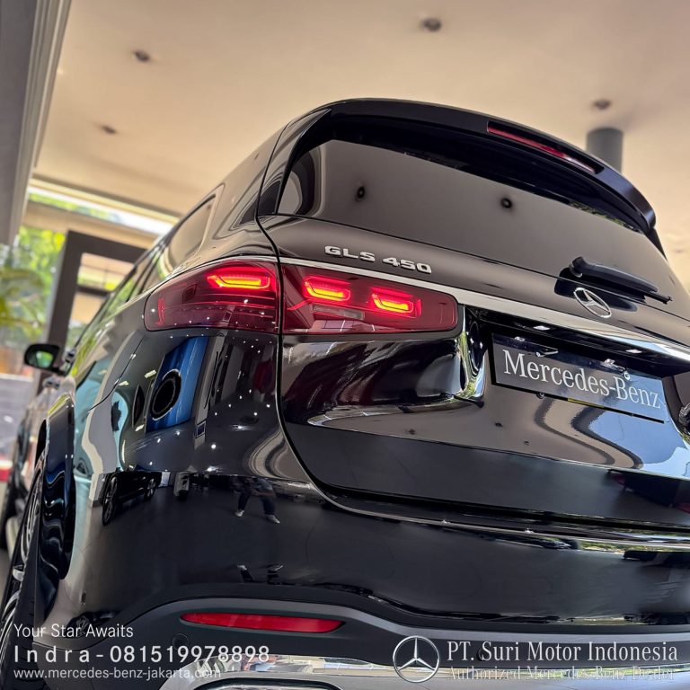 Mercedes-Benz GLS 450 AMG Line FL 2024-25 Indonesia Black 16